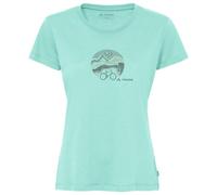 Vaude - Women's Cyclist V - T-shirt size 12, turquoise