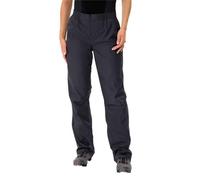 Vaude Drop Pants II - Waterproof cycling trousers - Women's Black Uni EU 38 - Short