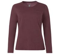 Vaude - Women's Essential L/S T-Shirt - Sport shirt size 14, purple