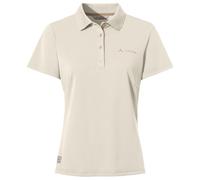 Vaude Essential Short Sleeve Polo Beige 48 Woman