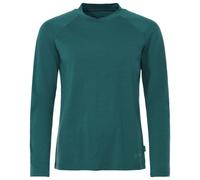 Vaude - Women's Essential Wool L/S T-Shirt - Merino shirt size 18, blue