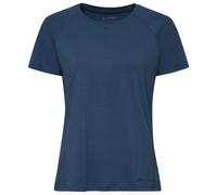 Vaude - Women's Essential Wool T-Shirt - Merino shirt size 10, blue