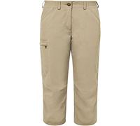 Vaude Women's Farley IV Capri Trousers, Beige (Muddy), 38/ S