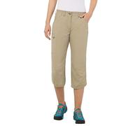 Vaude Women's Farley IV Capri Trousers, Beige (Muddy), 38/ S