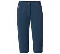 Vaude - Women's Farley Stretch Capri III - Walking trousers size 36, blue