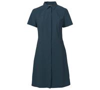 Vaude Farley Stretch Short Sleeve Dress Blue 44 Woman