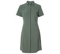 Vaude Farley Stretch Short Sleeve Dress Green 46 Woman