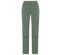 Vaude - Women's Farley Stretch Zip Off Capri Pants - Walking trousers size 38 - Regular, olive