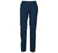 Vaude - Women's Farley Stretch Zip Off Pants II - Walking trousers size 18 - Regular, blue