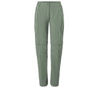 Vaude Farley Stretch Zip Off T-zip Ii Pants Green 38 / Short Woman