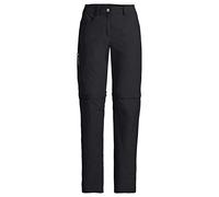 VAUDE Women's Farley Zo Pants V Trousers, womens, Trouser, 42169, Black, 42