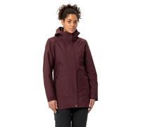 VAUDE Women's Idris 3-in-1 Parka Iii Double Jacket, Dark Oak, 38