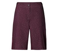 Vaude Bike Ledro Print Shorts Purple 40 Woman