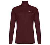 Vaude - Women's Livigno Halfzip II - Fleece jumper size 12, red