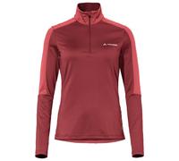 Vaude - Women's Livigno Halfzip II - Fleece jumper size 18, red