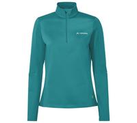 Vaude - Women's Livigno Halfzip II - Fleece jumper size 20, turquoise