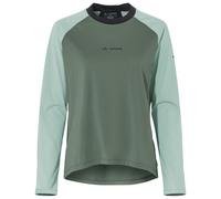 Vaude - Women's Loamer L/S Shirt - Cycling jersey size 10, olive