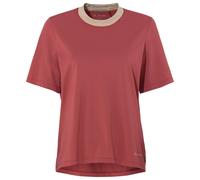 Vaude - Women's Loamer Shirt - Cycling jersey size 10, red