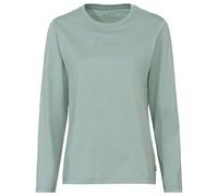 Vaude - Women's Logo L/S T-Shirt - Longsleeve size 8, turquoise