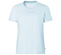 Vaude - Women's Logo T-Shirt II - T-shirt size 8, grey/white