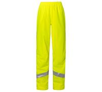 Vaude - Women's Luminum Rain Pants - Cycling bottoms size 46, yellow