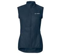 VAUDE Women's Matera Air Vest - Breathable Women's Wind Vest Made from Recycled Materials for Cycling with Back Pocket