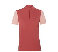 Vaude - Women's Matera Half Zip Tricot - Cycling jersey size 20, red