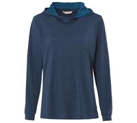 Vaude - Women's Mineo L/S Hoody - Longsleeve size 8, blue