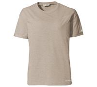 Vaude - Women's Mineo Striped T-Shirt - T-shirt size 8, sand/grey
