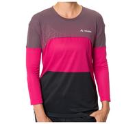 Vaude Moab LS T-Shirt V - MTB jersey - Women's Black EU 38