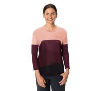 VAUDE Women's Moab LS V T-Shirt Soft Rose