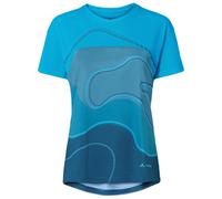 Vaude Bike Moab Vi Short Sleeve T-shirt Blue 44 / Regular Woman