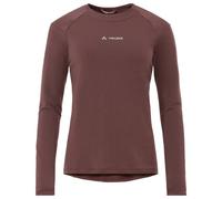 Vaude - Women's Monviso Crew Neck - Sport shirt size 10, brown