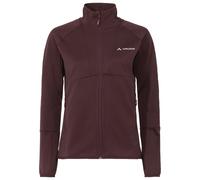 Vaude - Women's Monviso Fleece Full Zip Jacket II - Fleece jacket size 12, brown