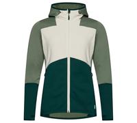 Vaude - Women's Monviso Hooded Grid Fleece Jacket - Fleece jacket size 10, green