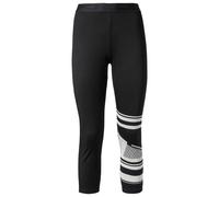 Vaude - Women's Monviso Wool 3/4 Tights - Merino base layer size 16, black