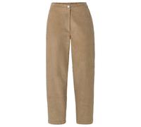 Vaude - Women's Najun Cord Pants - Casual trousers size 42, sand