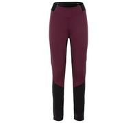 Vaude - Women's Posta Warm Tights II - Cycling bottoms size 12, red