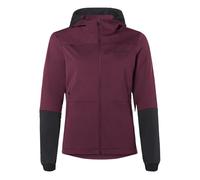 Vaude - Women's Qimsa Hooded Softshell Jacket II - Cycling jacket size 18, purple