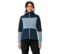 VAUDE Women's Qimsa Hooded Softshell Jacket, Dark Sea, 36 (EU)