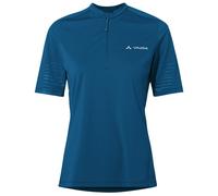 Vaude - Women's Qimsa Pro Half Zip Shirt - Cycling jersey size 16, blue