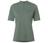 Vaude - Women's Qimsa Pro Half Zip Shirt - Cycling jersey size 16, olive