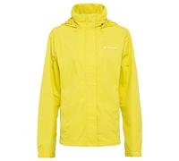 VAUDE Women's Rain Jacket Escape Bike Light, waterproof outdoor jacket, breathable biking jacket with hood, eco-friendly hiking jacket