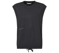 Vaude Redmont Hemp Sleeveless T-shirt Black 40 Woman