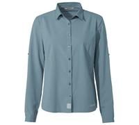 Vaude - Women's Rosemoor L/S Shirt IV - Blouse size 10, turquoise