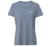 Vaude - Women's Skomer Print T-Shirt III - Sport shirt size 10, grey