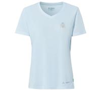 Vaude - Women's Skomer Print T-Shirt III - Sport shirt size 10, grey