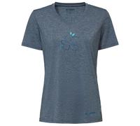 Vaude - Women's Skomer Print T-Shirt III - T-shirt size 24, blue