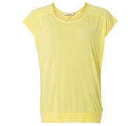 Vaude - Women's Skomer T-Shirt III - Sport shirt size 12, yellow