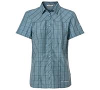 Vaude Tacun Ii Short Sleeve Shirt Blue 34 Women
